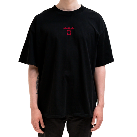 Jibal al-Hijab Oversized Unisex T-Shirt Black